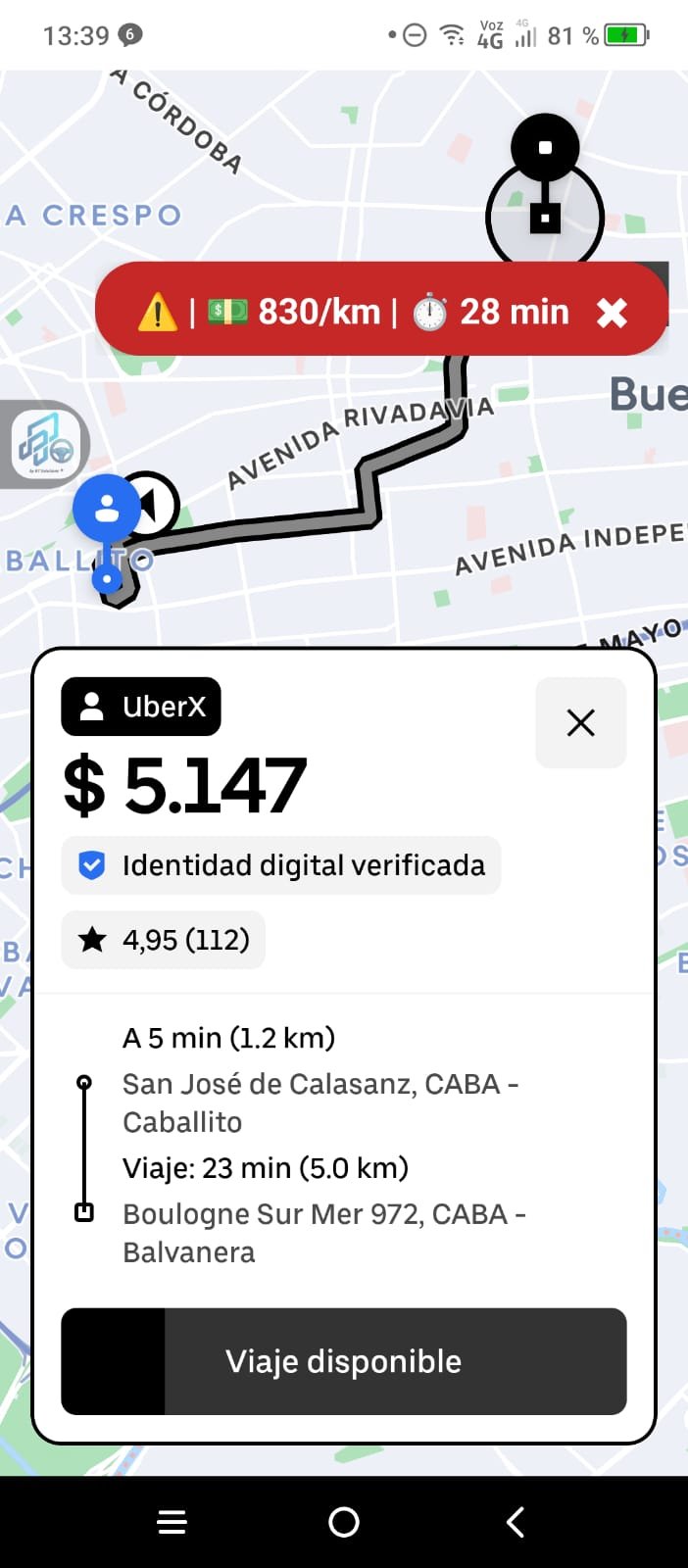 Radar en rojo